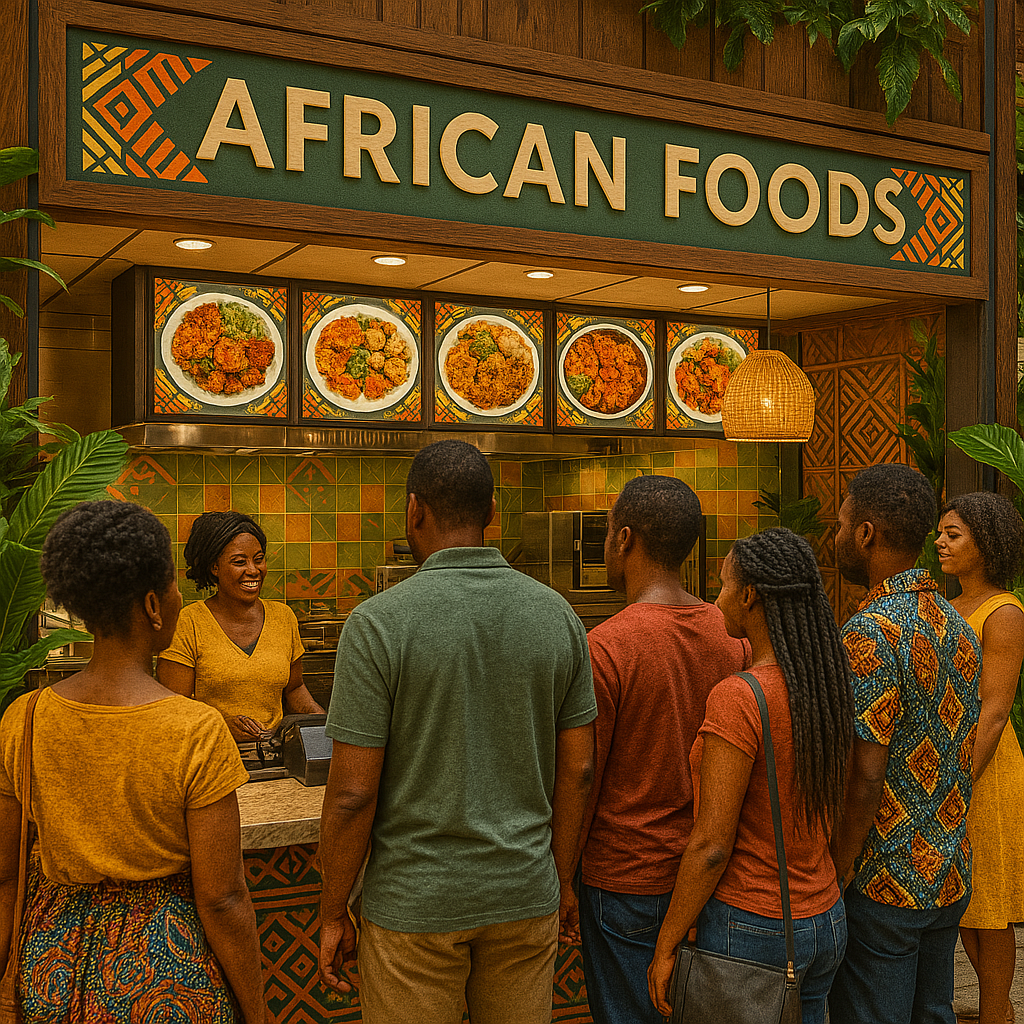 African Mall Interior